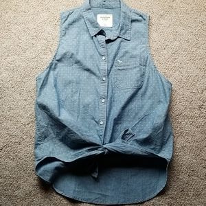 Abercrombie & Fitch denim top